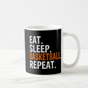 Eat Sleep Basketball Repeat Gift Coffee Mug