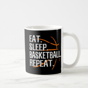 Eat Sleep Basketball Repeat - Gift For Basketball Coffee Mug