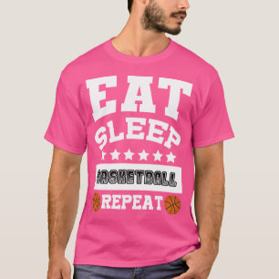 Eat Sleep Basketball Repeat T-Shirt