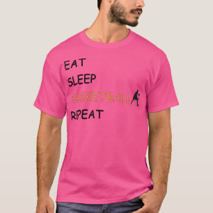 Eat Sleep Basketball Repeat T-Shirt