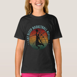 EAT SLEEP BASKETBALL REPEAT T-Shirt