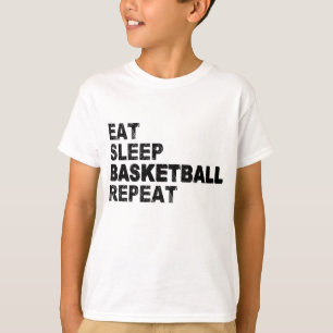 Eat Sleep Basketball Repeat T-Shirt