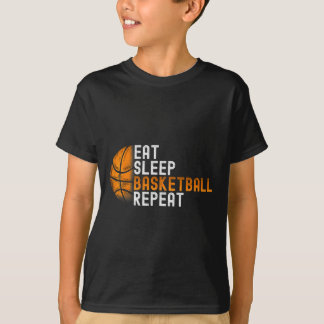 Eat Sleep Basketball Repeat T-Shirt