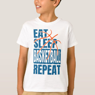 EAT SLEEP BASKETBALL REPEAT T-Shirt