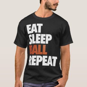 Eat Sleep Basketball Repeat T-Shirt