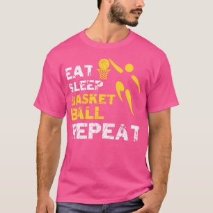 Eat Sleep Basketball Repeat T-Shirt