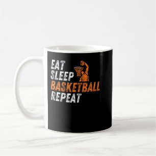 Eat Sleep Basketball Repeat Youth Basketball Boys Coffee Mug