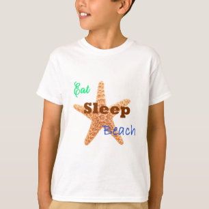 Eat Sleep Beach - Kids T-shirt