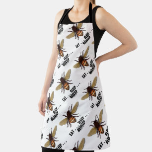 Eat ... Sleep ... Beekeep Bee Geek Humour Apron