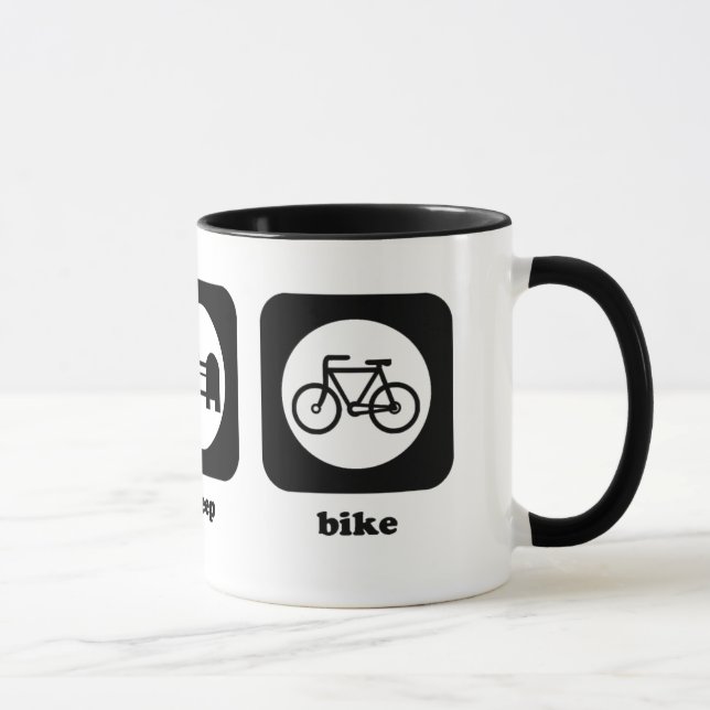 Eat. Sleep. Bike. Mug (Right)