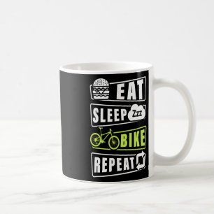 Eat Sleep Bike Repeat Coffee Mug