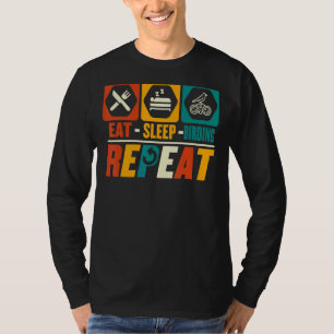 Eat Sleep Birding Repeat Bird Watching Watcher T-Shirt