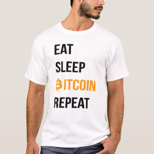 Eat Sleep Bitcoin Repeat T-Shirt