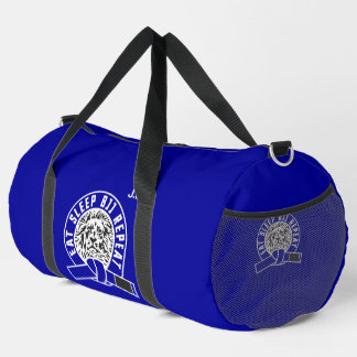 Eat Sleep BJJ Repeat - Blue Belt "Customisable" Duffle Bag