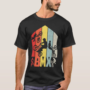 Eat Sleep Bmx Repeat Bicycle Funny Motocross T-Shirt