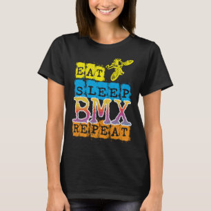Eat Sleep BMX Repeat I Downhill I Children s BMX T-Shirt