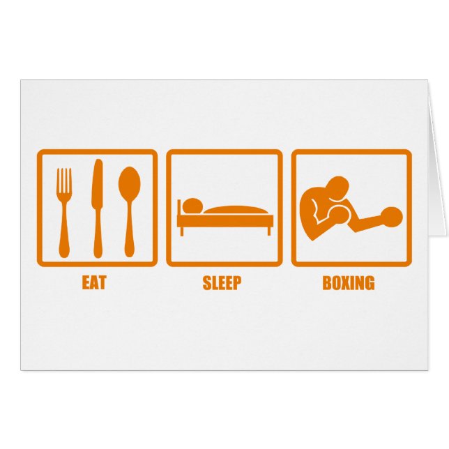 Eat Sleep Boxing (Front Horizontal)