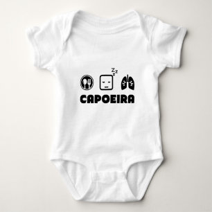 Eat Sleep Breathe Capoeira Baby Bodysuit