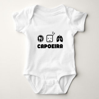 Eat Sleep Breathe Capoeira Baby Bodysuit