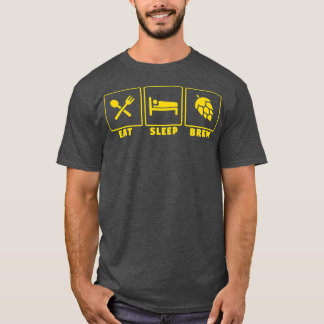 Eat sleep brew beer brewing home T-Shirt