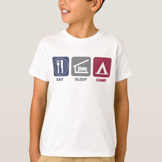 Eat Sleep Camp T-Shirt