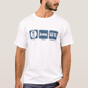 eat sleep campervan T-Shirt