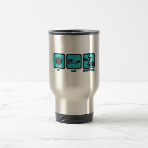 Eat Sleep Chase Storms Travel Mug