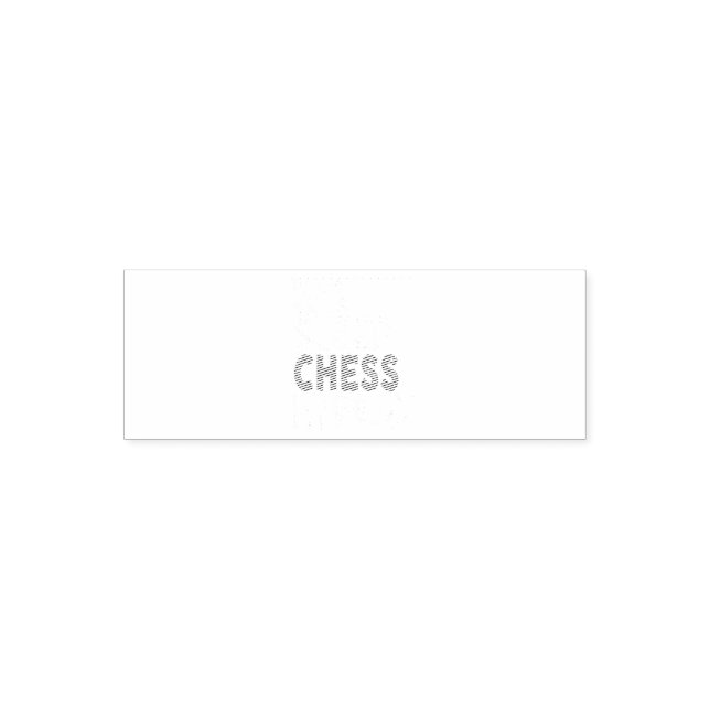 eat sleep chess repeat   chess self-inking stamp (Design)