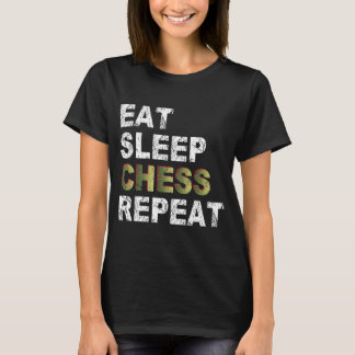 Eat Sleep Chess Repeat T-Shirt