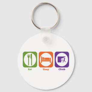 Eat Sleep Climb Key Ring