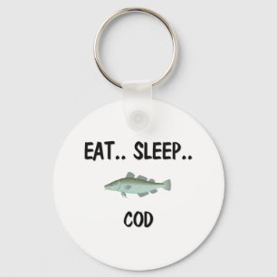 Eat Sleep COD Key Ring
