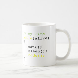 Eat Sleep Code Coffee Mug