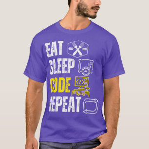 Eat sleep code repeat funny coding lovers T-Shirt