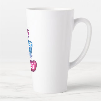 Eat Sleep Code Repeat  Latte Mug