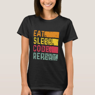 Eat Sleep Code Repeat T-Shirt