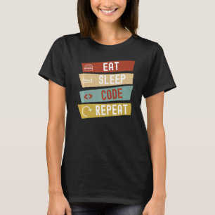 Eat Sleep Code Repeat T-Shirt