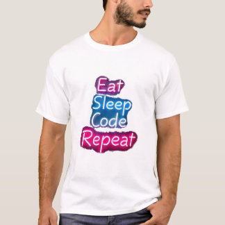 Eat Sleep Code Repeat  T-Shirt