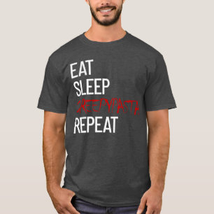 Eat Sleep Creepypasta Repeat Scary Horror Creepypa T-Shirt