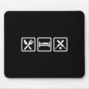 Eat Sleep Cricket Mouse Mat