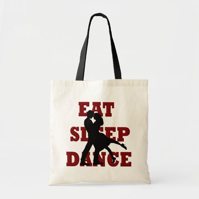 Eat, Sleep, Dance Tote Bag (Front)