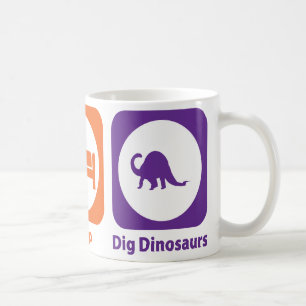Eat Sleep Dig Dinosaurs Coffee Mug