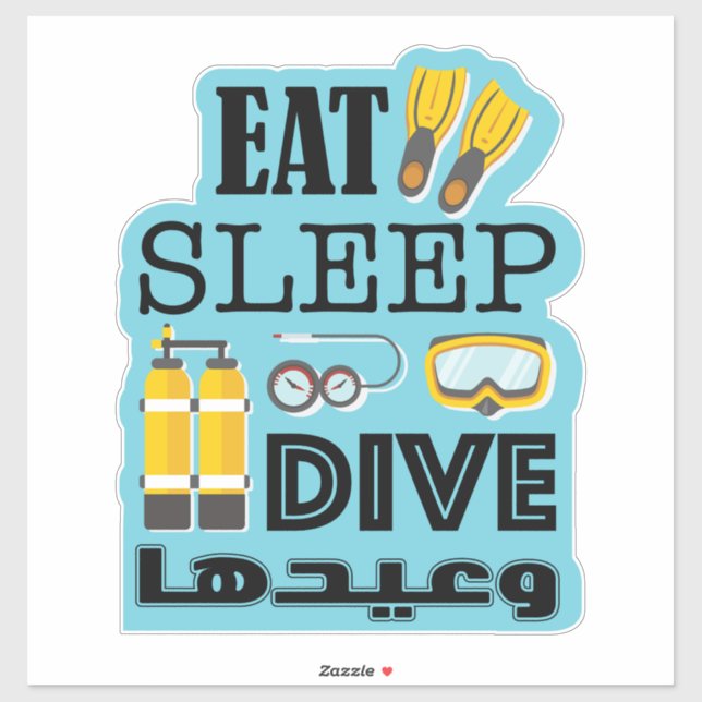 Eat, Sleep, Dive & Repeat (Sheet)