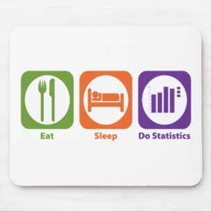 Eat Sleep Do Statistics Mouse Mat