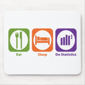Eat Sleep Do Statistics Mouse Mat