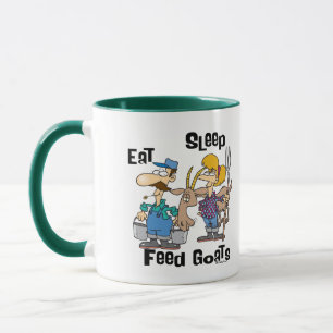 Eat Sleep Feed Goats Mug
