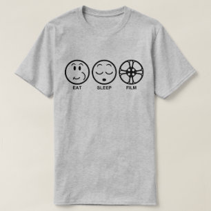 Eat Sleep Film T-Shirt
