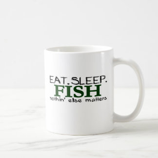 Eat Sleep Fish Coffee Mug
