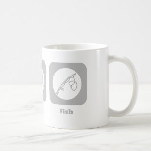 Eat. Sleep. Fish. Mug