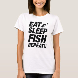 Eat Sleep Fish Repeat T-Shirt
