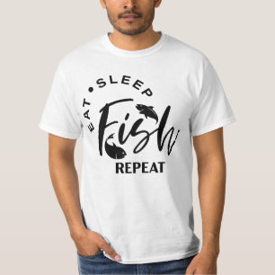 Eat Sleep Fish Repeat T-Shirt